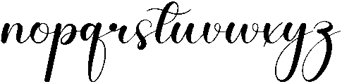 California Regular otf (400) Font LOWERCASE