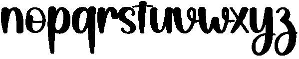 California Regular otf (400) Font LOWERCASE