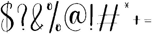 California Regular otf (400) Font OTHER CHARS