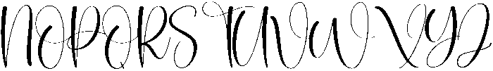California Regular otf (400) Font UPPERCASE
