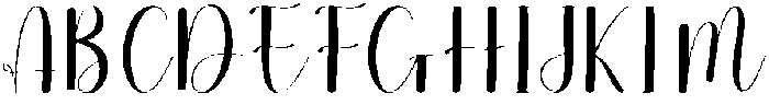 California Regular otf (400) Font UPPERCASE