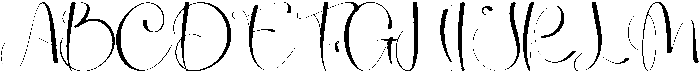 California Regular otf (400) Font UPPERCASE