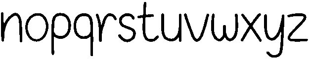 California Regular otf (400) Font LOWERCASE