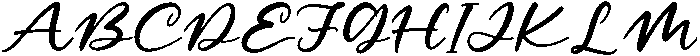 California Regular otf (400) Font UPPERCASE