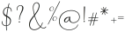 California Signature Script ttf (400) Font OTHER CHARS