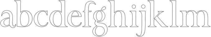 California Signature Serif Medium ttf (500) Font LOWERCASE