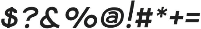 California Sunday Flat Caps Bold Italic otf (700) Font OTHER CHARS
