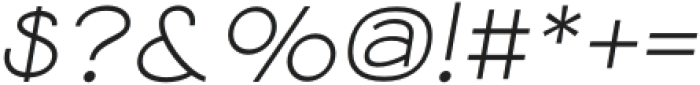 California Sunday Flat Caps Regular Italic otf (400) Font OTHER CHARS