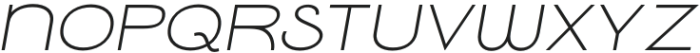 California Sunday Flat Caps Regular Italic otf (400) Font LOWERCASE