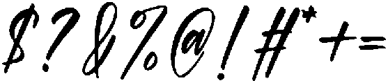 California otf (400) Font OTHER CHARS