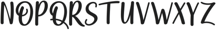 CaliforniaHandwritingScript-R otf (400) Font UPPERCASE