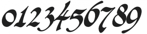 Caligraf Black Regular otf (900) Font OTHER CHARS