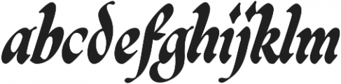 Caligraf Black Regular ttf (900) Font LOWERCASE