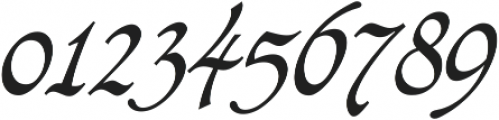 Caligraf Medium Regular ttf (500) Font OTHER CHARS