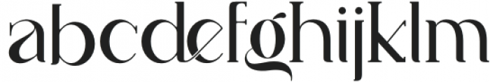 Caliita Regular otf (400) Font LOWERCASE