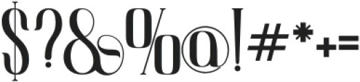 Calingthon Regular otf (400) Font OTHER CHARS