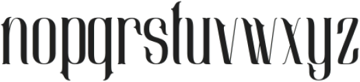 Calingthon Regular otf (400) Font LOWERCASE