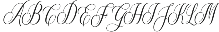 Calington Italic Italic otf (400) Font UPPERCASE