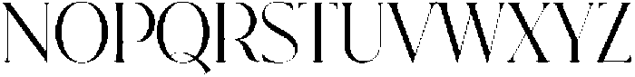 Calisba otf (400) Font UPPERCASE