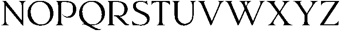 Calista-Regular otf (400) Font UPPERCASE