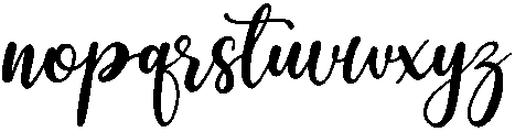 Calista Regular otf (400) Font LOWERCASE