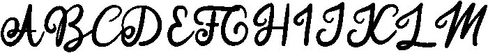 Calista otf (400) Font UPPERCASE