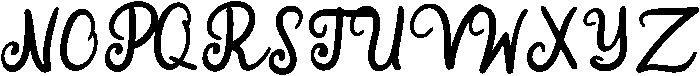 Calista otf (400) Font UPPERCASE