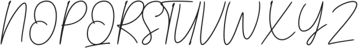 Calistia Signature otf (400) Font UPPERCASE