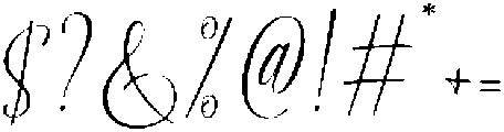 Calistra Calligraphy Regular otf (400) Font OTHER CHARS