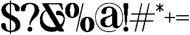 Caliten-Regular otf (400) Font OTHER CHARS