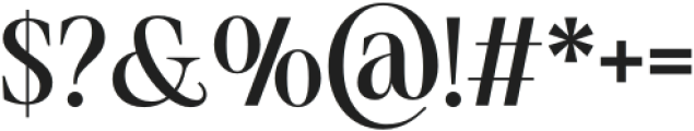 Calivoca otf (400) Font OTHER CHARS