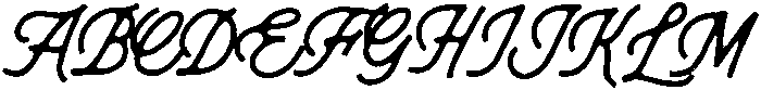 Callerina otf (400) Font UPPERCASE