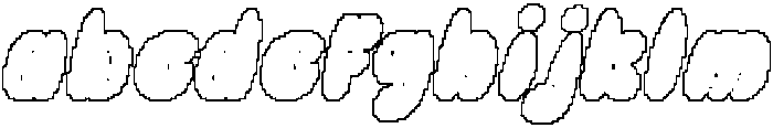Calley Pixel Outline otf (400) FONT