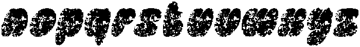 Calley Stamp Italic otf (400) Font LOWERCASE