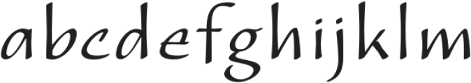 CalliSans Light otf (300) Font LOWERCASE