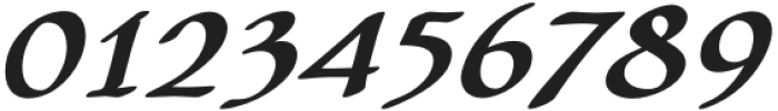 CalliSans Semi Bold Italic otf (600) Font OTHER CHARS