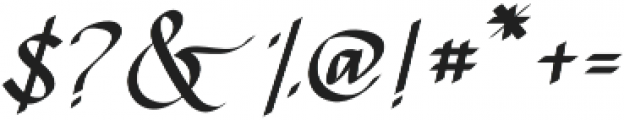Calligram Regular otf (400) Font OTHER CHARS