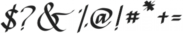 Calligram Regular ttf (400) Font OTHER CHARS
