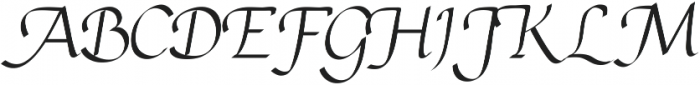 Calligram Regular ttf (400) Font UPPERCASE