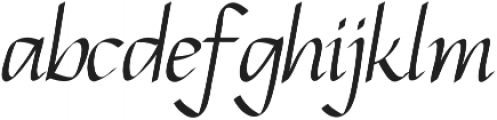 Calligram Regular ttf (400) Font LOWERCASE