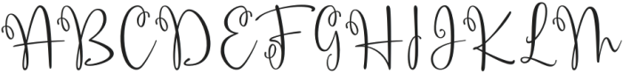 Calligraphe otf (400) Font UPPERCASE