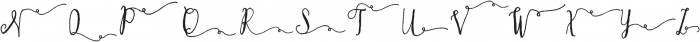CalligrapheezLeft ttf (400) Font UPPERCASE