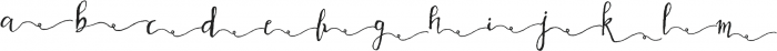 CalligrapheezLeft ttf (400) Font LOWERCASE
