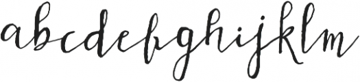 CalligrapheezSwirl ttf (400) Font LOWERCASE