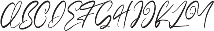 Calligrapher otf (400) Font UPPERCASE