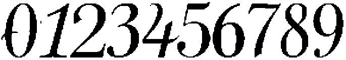 Calligraphic Modern Regular otf (400) Font OTHER CHARS