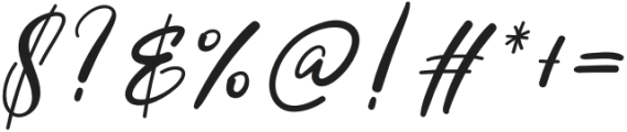 Calligraphy Brillian Regular otf (400) Font OTHER CHARS