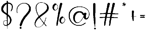Calligraphy Regular otf (400) Font OTHER CHARS