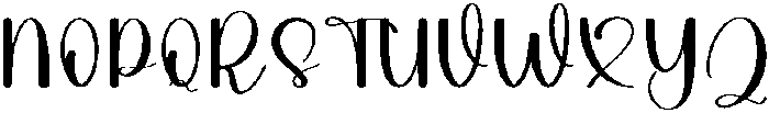 Calligraphy Regular otf (400) Font UPPERCASE