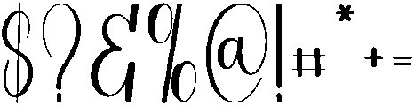 Calligraphy Regular otf (400) Font OTHER CHARS